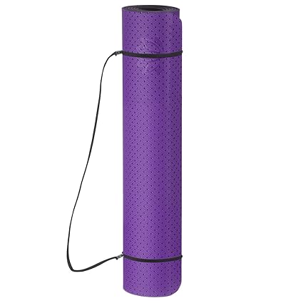 Goods & Gadgets Body & Mind Yogamatte - umweltfreundliche, Hypo-allergene Yoga TPE-Matte - extrem Rutschfest, weich und schad