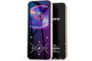 32GB MP3 Player with Bluetooth 5.3, AGPTEK A09X 2.4" Screen Portable Music Player with Speaker Lossless Sound with FM Radio, 
