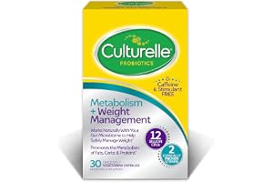 Culturelle Healthy Metabolism + Weight Management Probiotic Capsules (Ages 18+) – 30 Count – Helps Safely Manage Weight & Pro