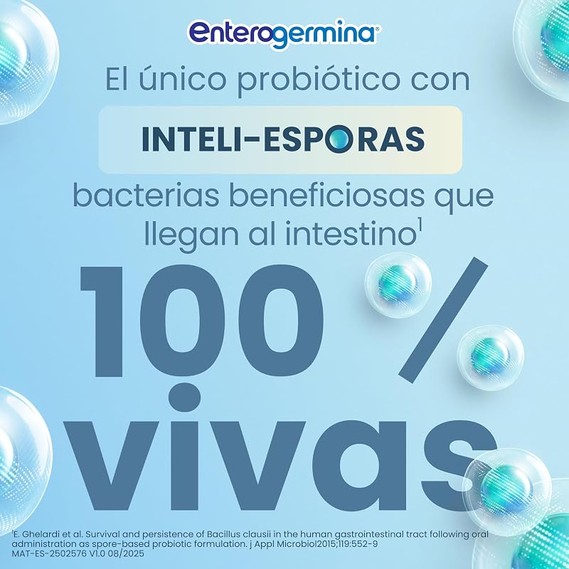 Probiótico Niños y Adultos |Ayuda Salud Intestinal I 20 Viales Bebibles 5 ml| Sin Sabor, Sin Azúcar, Sin Gluten I Bacillus Clausii 4.000 Millones UFC — foto 2 de 8