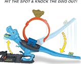 Hot Wheels City T-Rex Chomp Down Race Track with Car 1:64 Scale view 5
