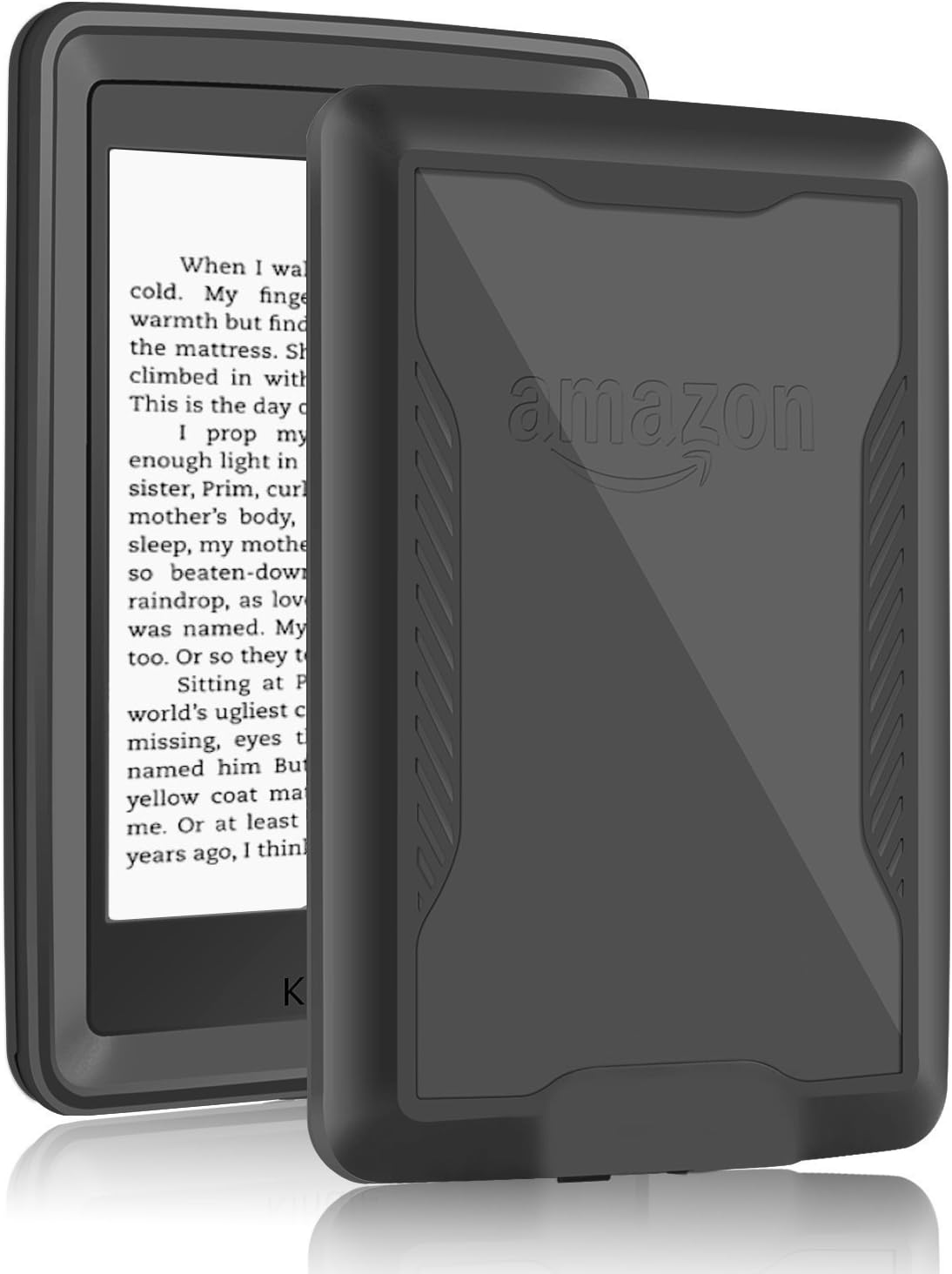 Kindle Paperwhite Case, iThrough Paperwhite Waterproof Underwater E-reader Case, Dustproof, Snowproof, Shockproof Full Sealed Protection Case with Touched Screen for Amazon Kindle Paperwhite(Black)