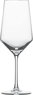 Schott Zwiesel 112420 Serie Pure 6-teiliges Bordeaux Rotweinglas Set, Kristallglas