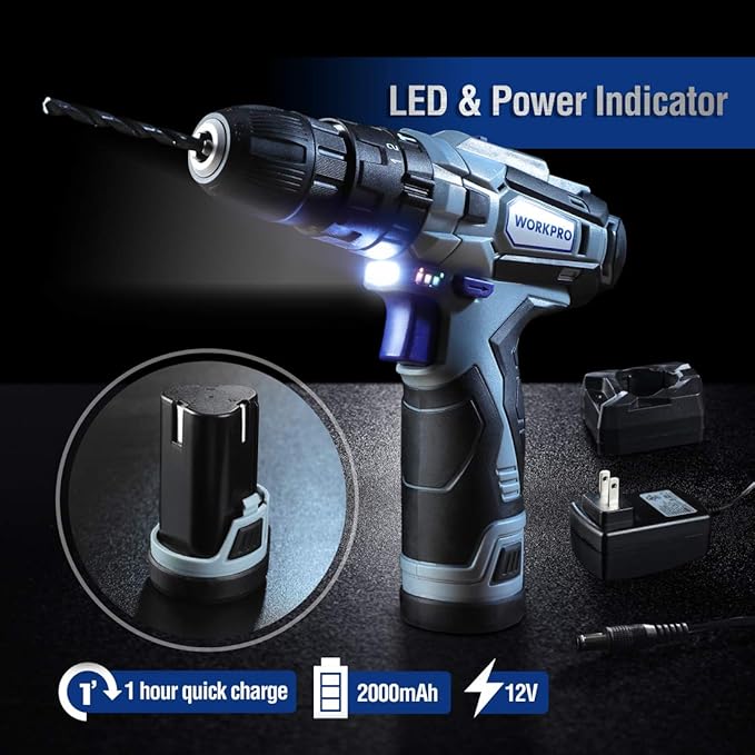 Workpro аккумулятор 12v