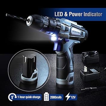 WORKPRO W009088A Power Drills product image 2