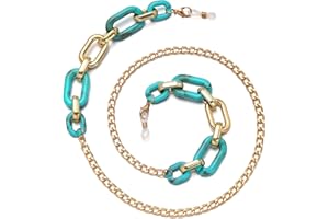 Cosace Glasses Chain Eyeglass Holders Around Neck Eyeglass Chains for Women Sunglasses Strap Glasses Lanyard for Women