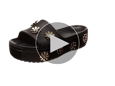 crocs cb platform slide sandal
