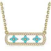 BENEIGE Necklace for Women Dainty Pendant, Charm Necklace with 14K Gold Plated Versatile Jewelry Gift for Everyday, Party for Women