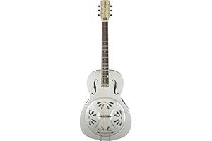 Gretsch G9221 Bobtail Round-Neck Resonator-Electric Guitar - Padauck, Steel