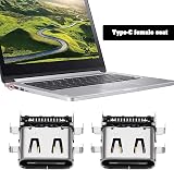 EMSea 2 Pcs Type-C Female Charging Port Socket Acer Chromebook CB5-312T view 2