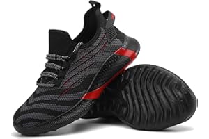 Moodeng Steel Toe Shoes for Women Lightweight Safety Work Shoes Indestructible Non-Slip Outdoor Sneaker