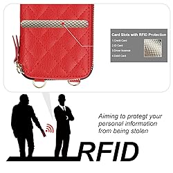 Bocasal Crossbody Wallet Case for iPhone 16