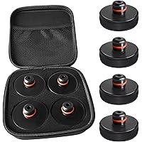 Chirano Lifting Jack Pad for Tesla Model 3/S/X/Y, 4 Pucks with Storage Case, Accessories for Tesla Vehicles 2013 to 2025