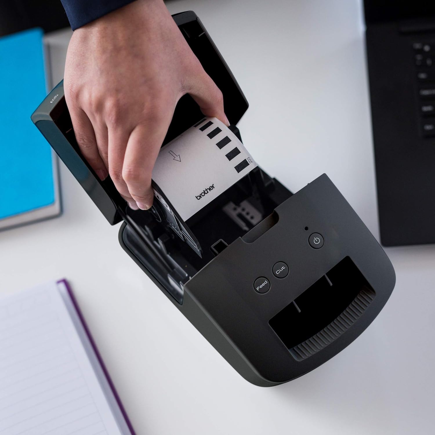 Brother Economic Desktop Label Printer QL-600, QL600, 2.4" Label Width : Office Products