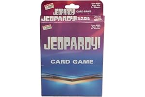 ENDLESS GAMES Jeopardy Card Game - Travel Sized Quiz Competition - Fast Paced Party Game