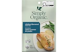 Simply Organic Chicken Gravy Mix, Certified Organic, Gluten-Free - 24g Packet