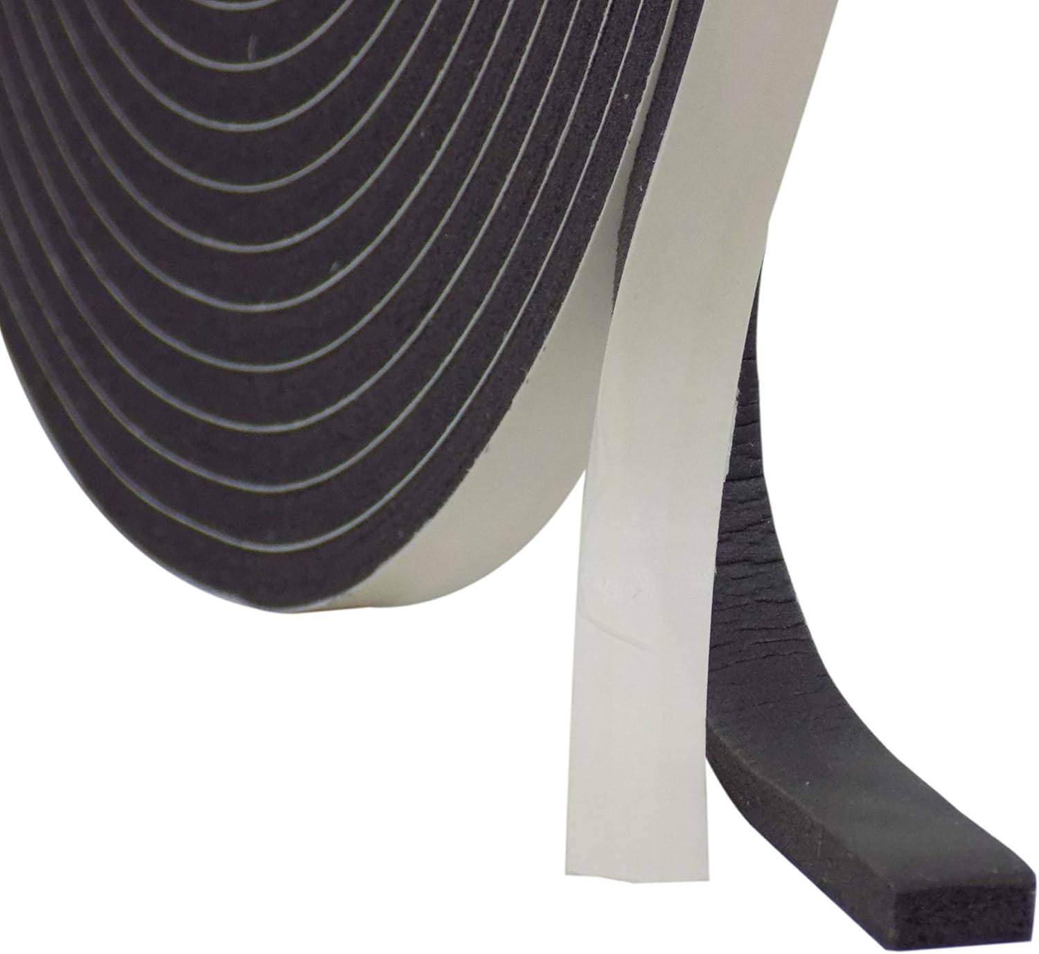 WOD SSFLDFT Closed Cell Sponge Rubber Foam Tape, 3/8 inch Thick, 3/8 inch x 30 ft. Weatherstrip