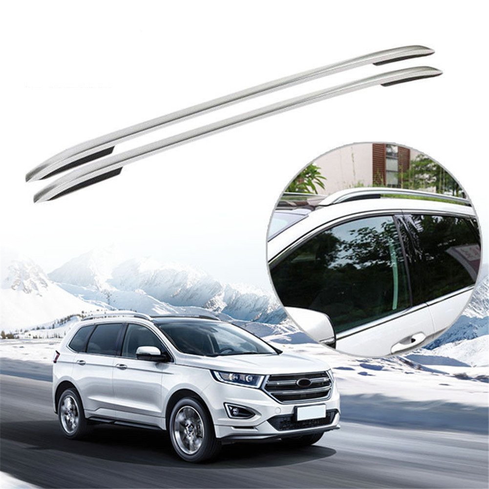 新しいコレクション Baodiparts アルミニウム合金ルーフラックの荷台の装飾3メートルのインストール45キロ容量を2ピース B0785vxg6f 正規店仕入れの Kfzsimon At