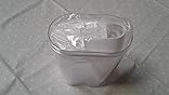 2 in 1 scatola di conservazione alimentare con coperchio, 2,5 l scatola