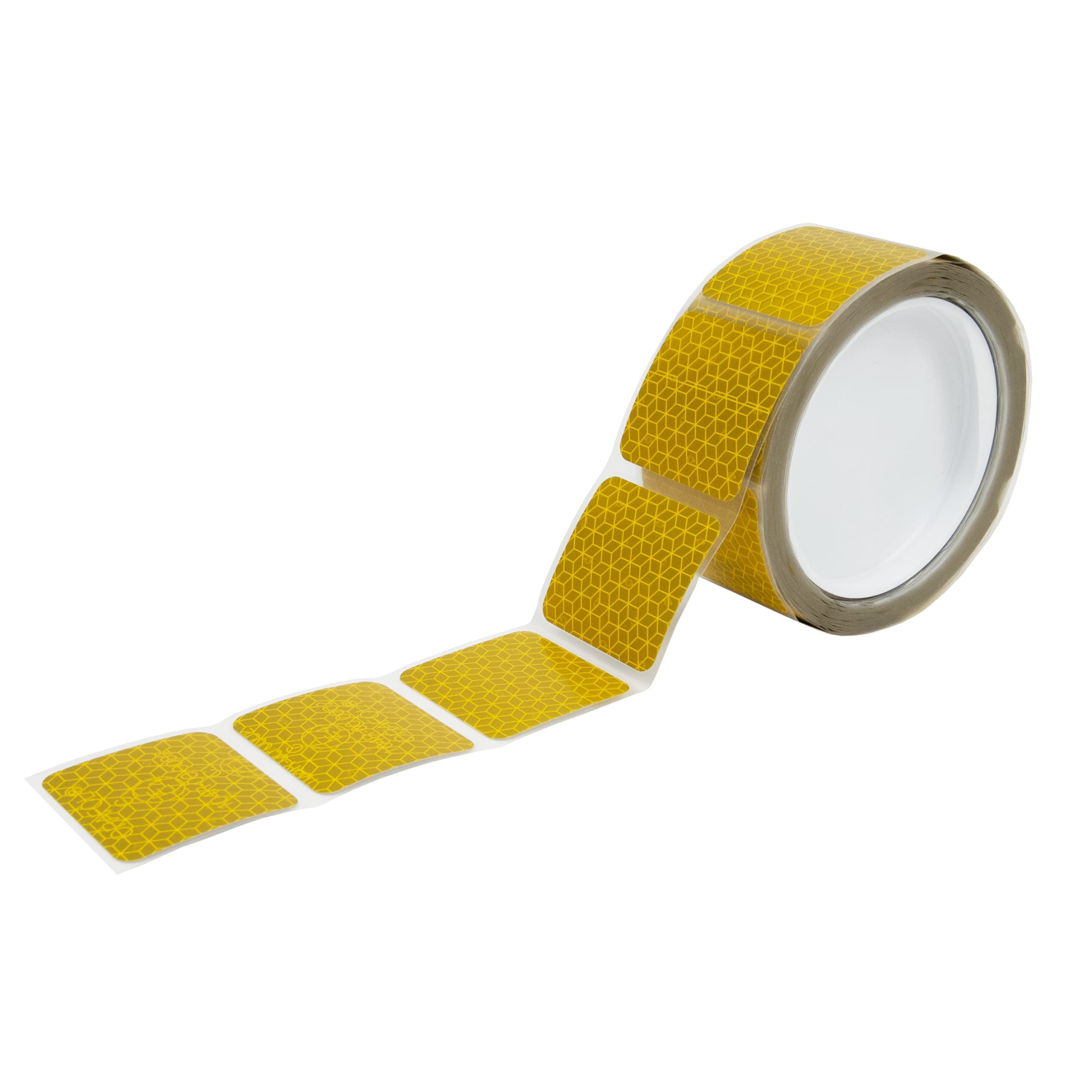 Orafol Reflexite VC 104 Curtain Grade Segmented Contour Marking Reflective Tape (Yellow, 10 Metres