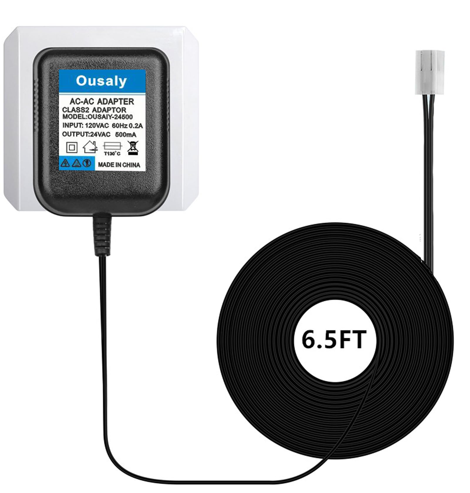 Photo 1 of Ousaly 24VAC AC Power Adapter Transformer for Orbit Sprinkler Indoor Irrigation Timers Power Supply Cord,Compatible with Rain Bird UT1 SST Series,Sprinkler System Most Brands on The Market ?
