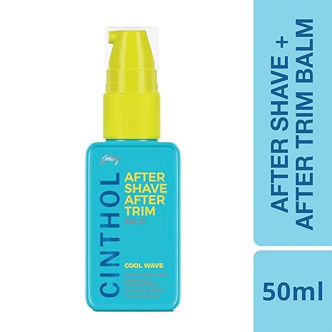 Cinthol After Shave After Trim Balm - COOL WAVE, 50ml