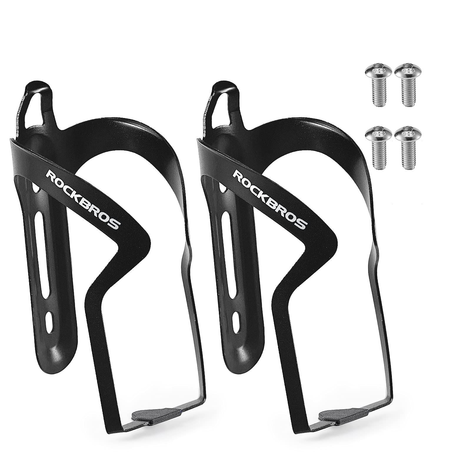 ROCKBROS Bicycle Bottle Cage Bicycle Accessories Drinking Bottle Cage Aluminum Alloy Cup Holder Blue/Black/Red