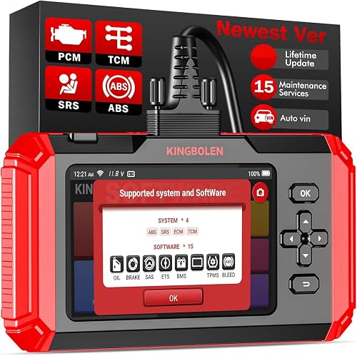 KINGBOLEN S800 OBD2 Scanner Diagnostic Tool,ABS SRS Engine at ...