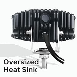 HOZILIFE 3 Inch LED Pods, 2PCS 40W 12V Flood Spot