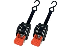 CargoBuckle F103745 Mini G3 Retractable Tie-Down Ratchet (2-Pack)
