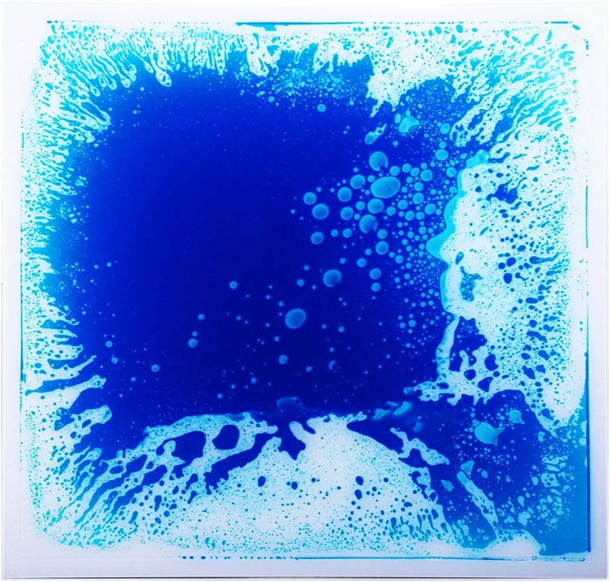 Royllent Liquid Flooring Tile,Wide-range in application,dancing,children area using,stage floor,night bar,bath mat,non-slip mat (02Blue)