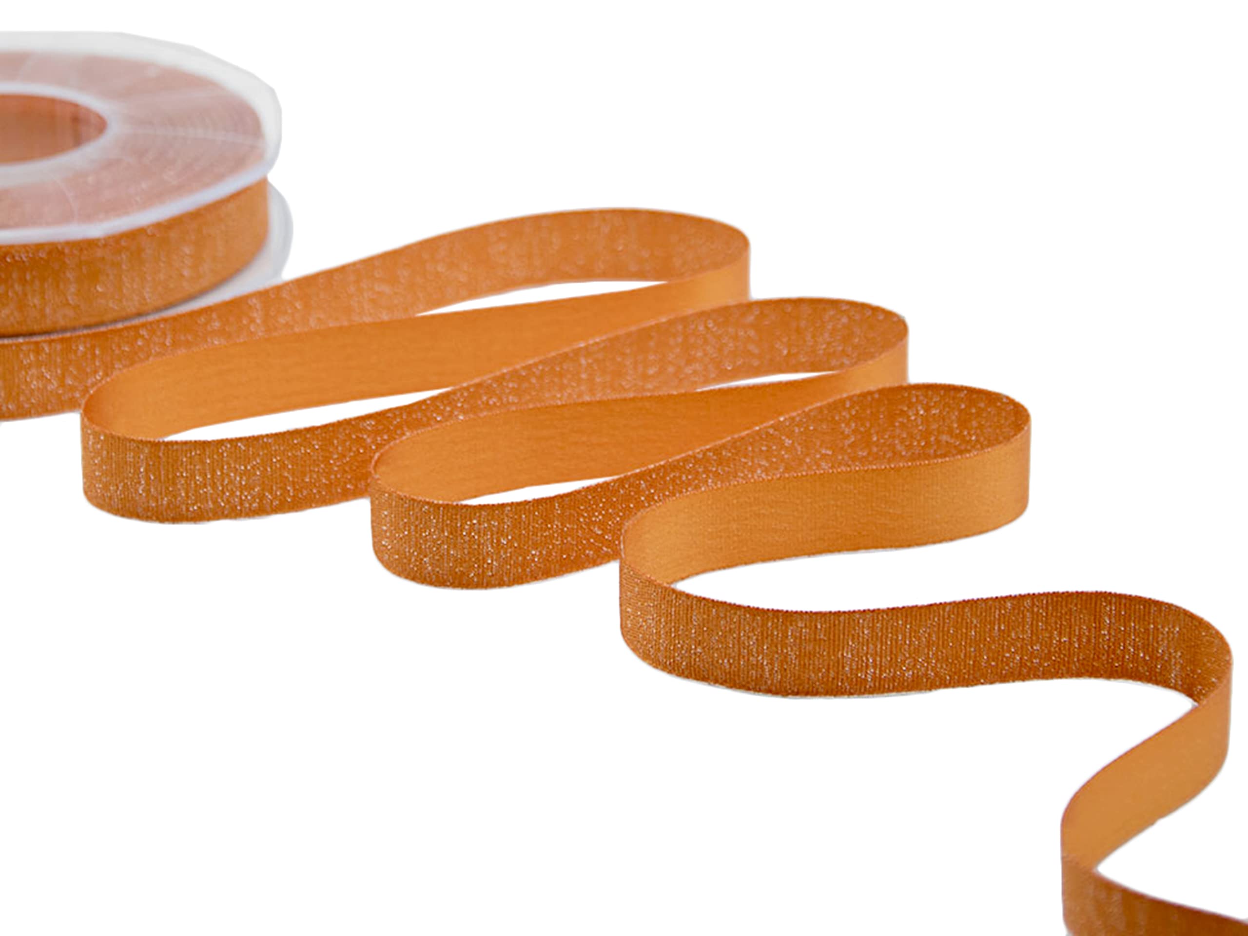 Furlanis Ribbon, Satin, Orange Peach, 16 mm x 20 m