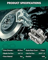 SCITOO 19B3215 19B3214 Front Left & Right Disc