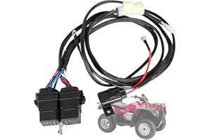 LDCRE Shift Wiring Harness Kit,Angle Sensor Computer Shift Motor Bypass Kit Compatible with Foreman 450 ES Te 450ES and Fe Model 1998-2004