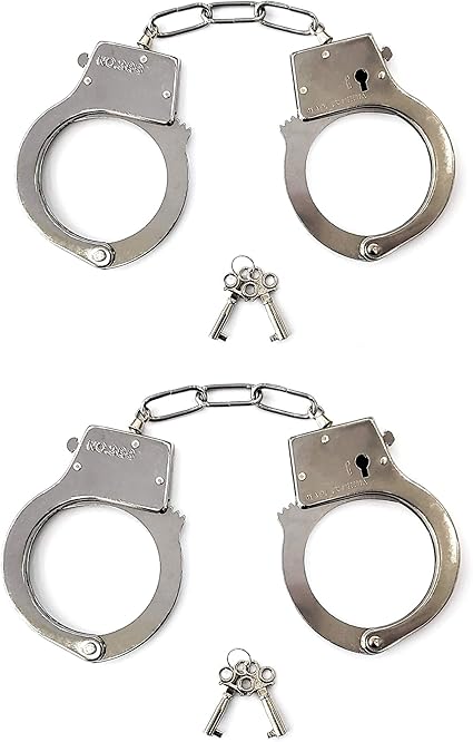 toy metal handcuffs