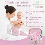 Baby Box Shop Baby Girl Gift Set Keepsake Box Newborn Essentials HampER view 4