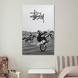 GRDdaF Stussy Streetwear Poster Aesthetic Racer Car