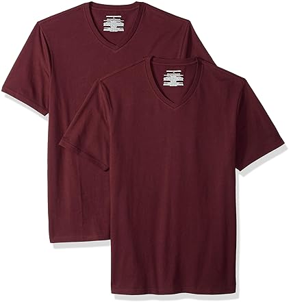Amazon Essentials 2-Pack Slim-Fit V-Neck T-Shirt