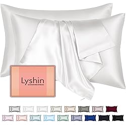 Mulberry Silk Pillow Cases 2 Pack Standard Size