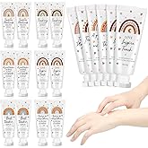 Dansib 12 Pcs Teacher Appreciation Gift Bulk Hand Cream Boho Rainbow Employee Staff Appreciation Hand Lotion Teacher Team Gift Bulk for Women Valentine's Day Travel Size Lotion Cream Moisturizing