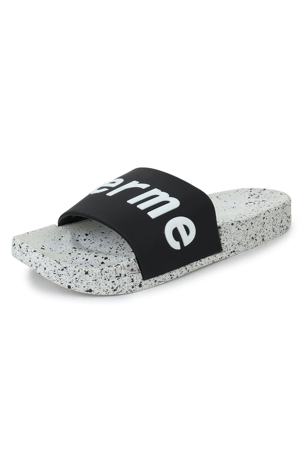appe men's black slippers(appe-00265)