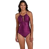 High Neck Keyhole Mio One Piece Swimsuit