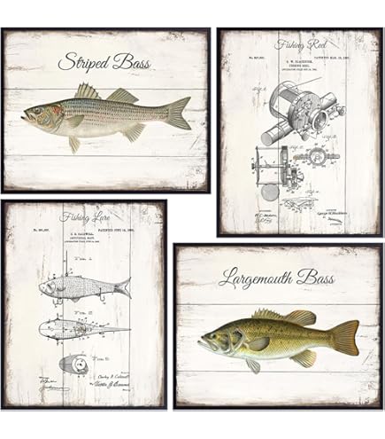 Amazon.com: Apple Creek Vintage Heddon Fishing Lure Patent Print Poster 11x17 Muskie Fish Cabin Wall Art Decor: Posters & Prints Amazon.com: Apple Creek Vintage Heddon Fishing Lure Patent Print Poster 11x17 Muskie Fish Cabin Wall Art Decor: Posters & Prints