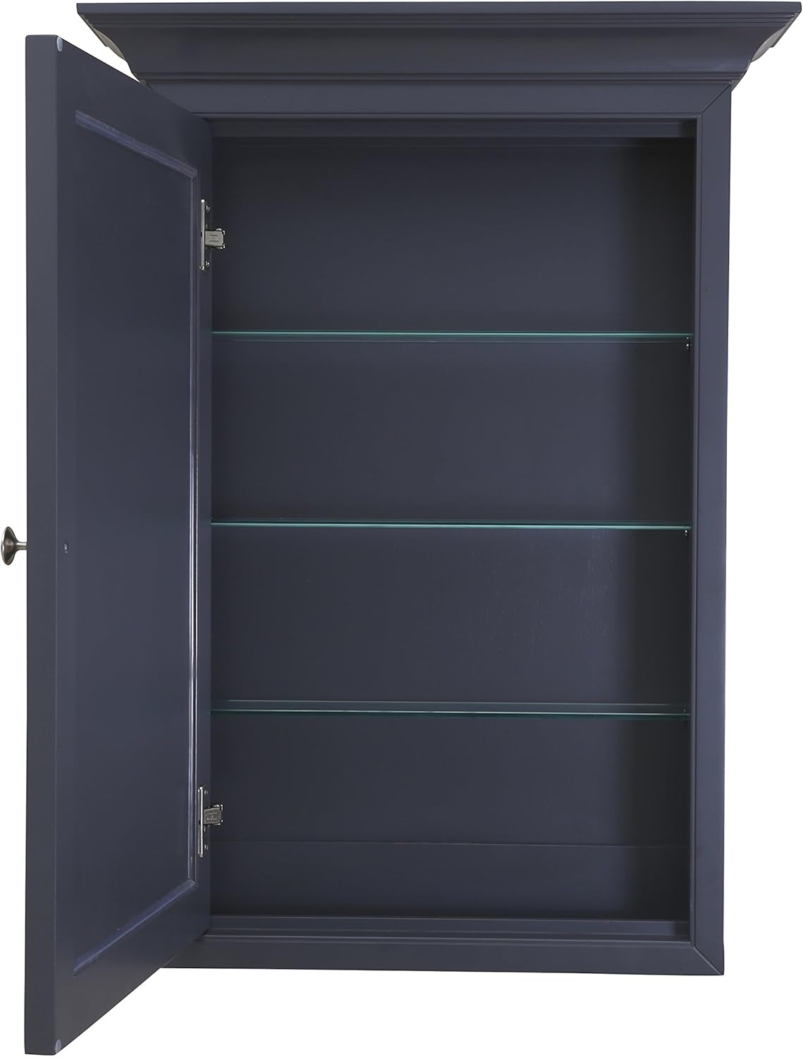 Amazon Com Kitchen Bath Collection Newport Wall Mounted Medicine Cabinet Charcoal Gray Home Kitchen