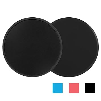 2x Doppelseitig Gliding Discs Core Sliders Ubungs Gleitscheiben