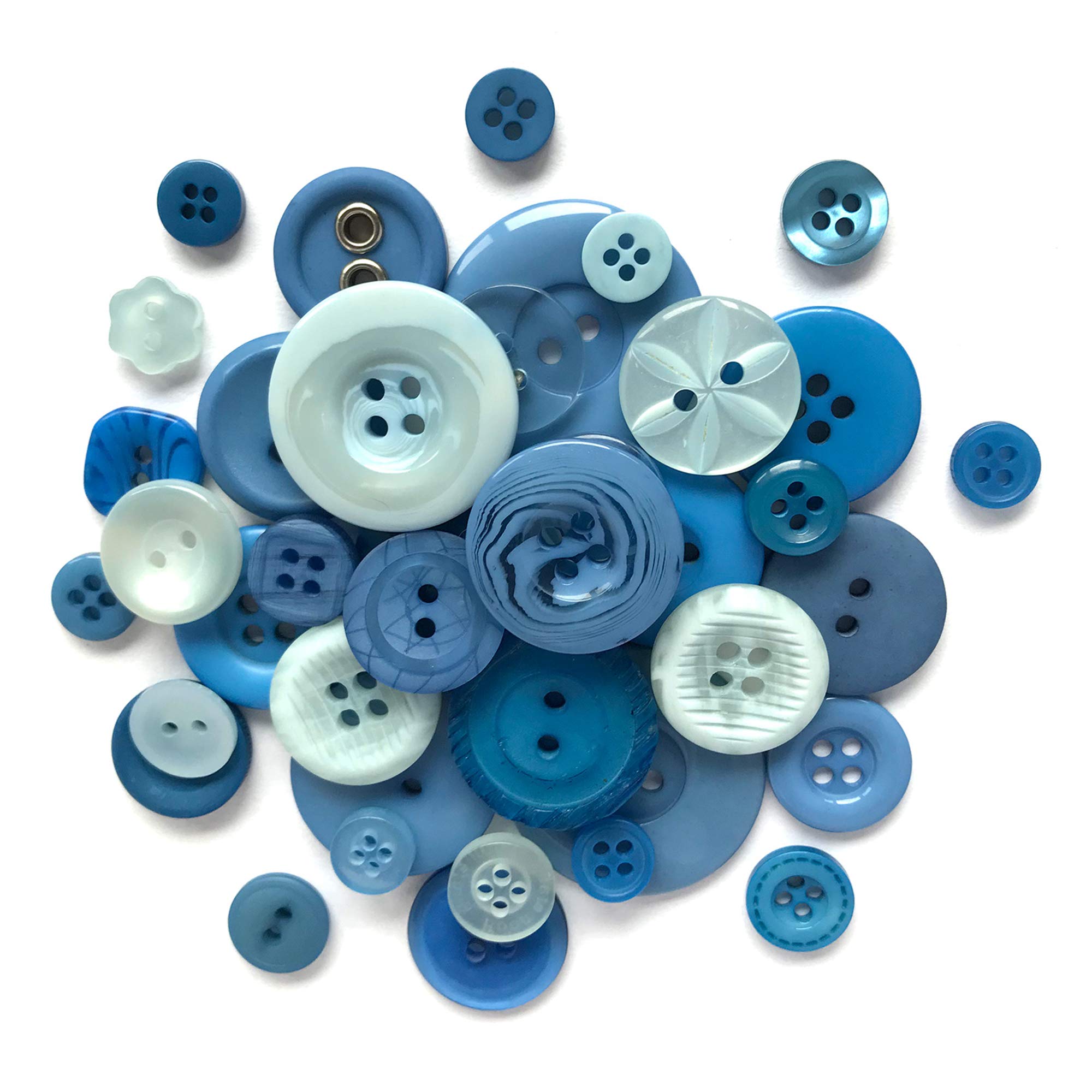 Buttons Galore Stormy, Multi-Colour, 0.6