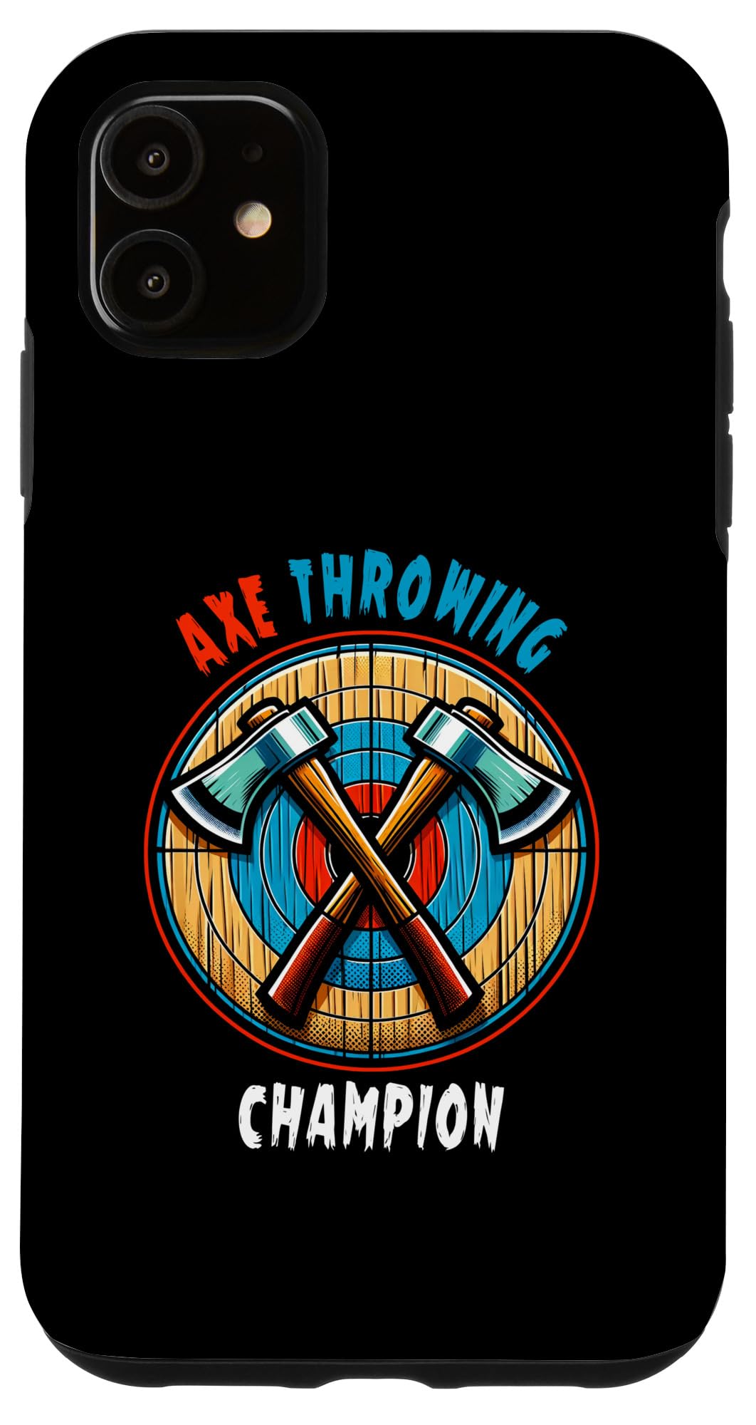 iPhone 11 Axe Throwing Champion Games Case