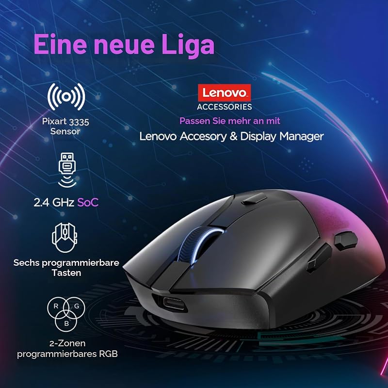 Legion M410 | Wireless RGB Gaming Maus
