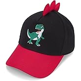 Cute Embroidered T-Rex Dinosaur Trucker Hat Kids Baseball Cap Adjustable Snapback Hat for Boys Girls Age 2-8