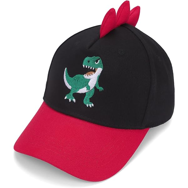 Amazon.com: Cute Embroidered T-Rex Dinosaur Baseball Cap  display picture 1